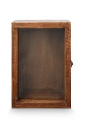 Wall Cabinet Wood Brown Small 33x23x11cm