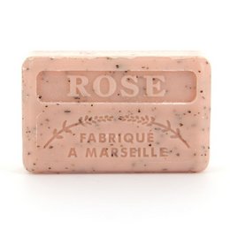 5x Handmade Savon de Marseille Rose soap - perfumed with Roos & Rozenvachtjes - enriched with organic shea butter - paraben -free - 4 oz
