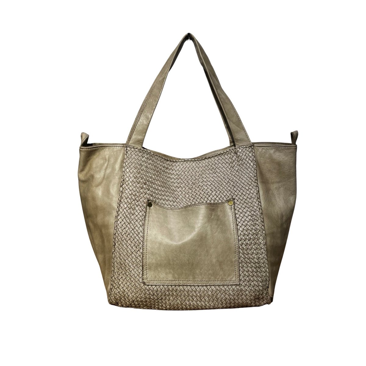BORSA TOTE MARIANA VINTAGE IN PELLE INTRECCIATA