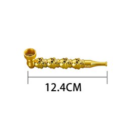 Pipe en métal Skull