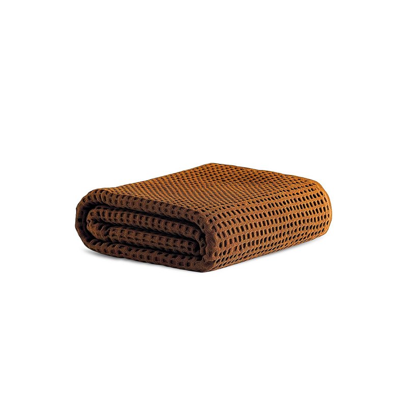 Serviette de bain gaufrée 100x140