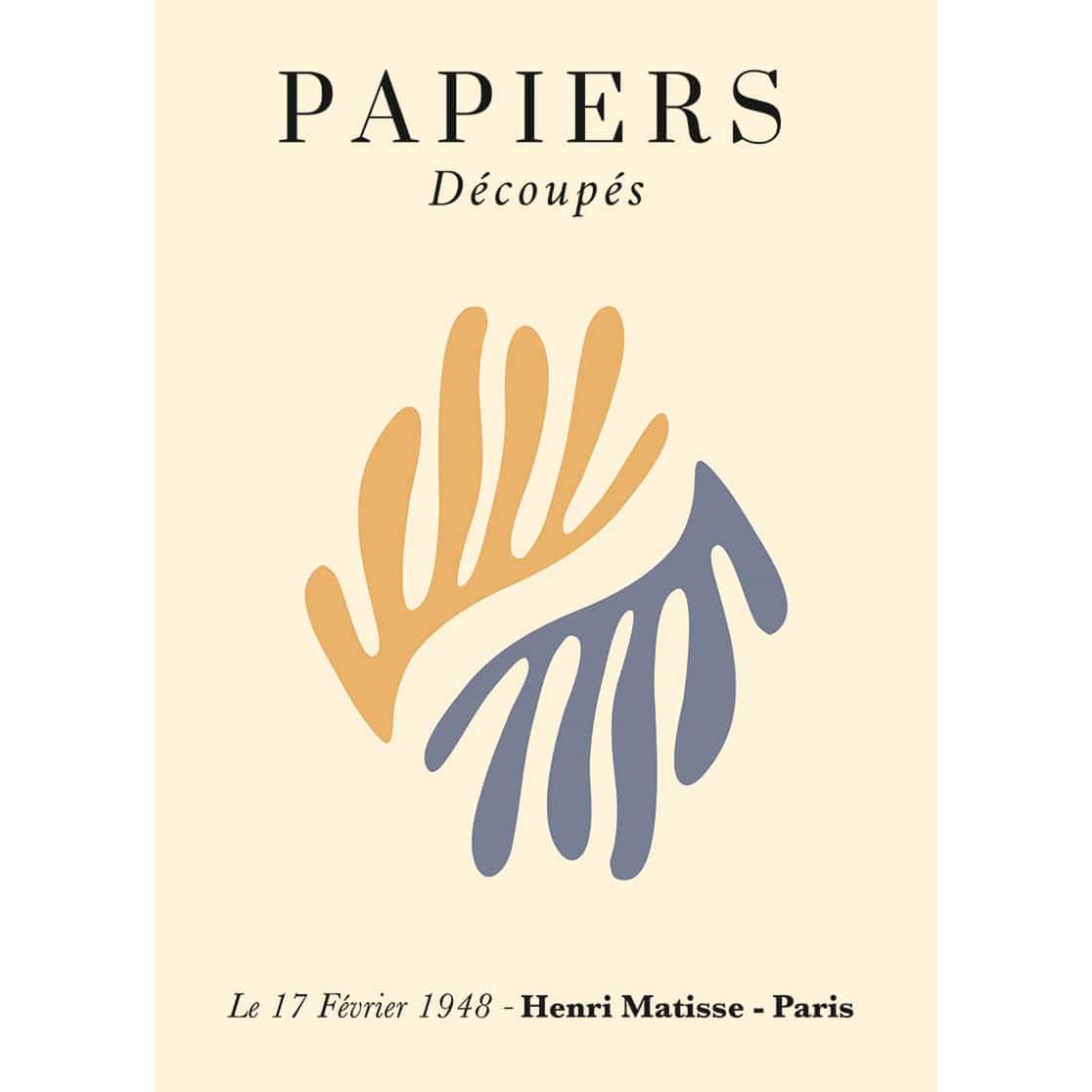Plakat Henri Matisse - Nie. 17 jesiennych liści