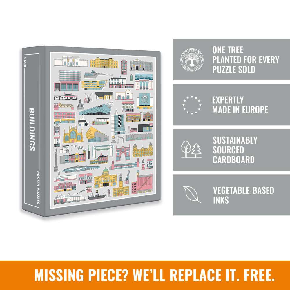 Buildings Jigsaw Puzzle (500 pieces)