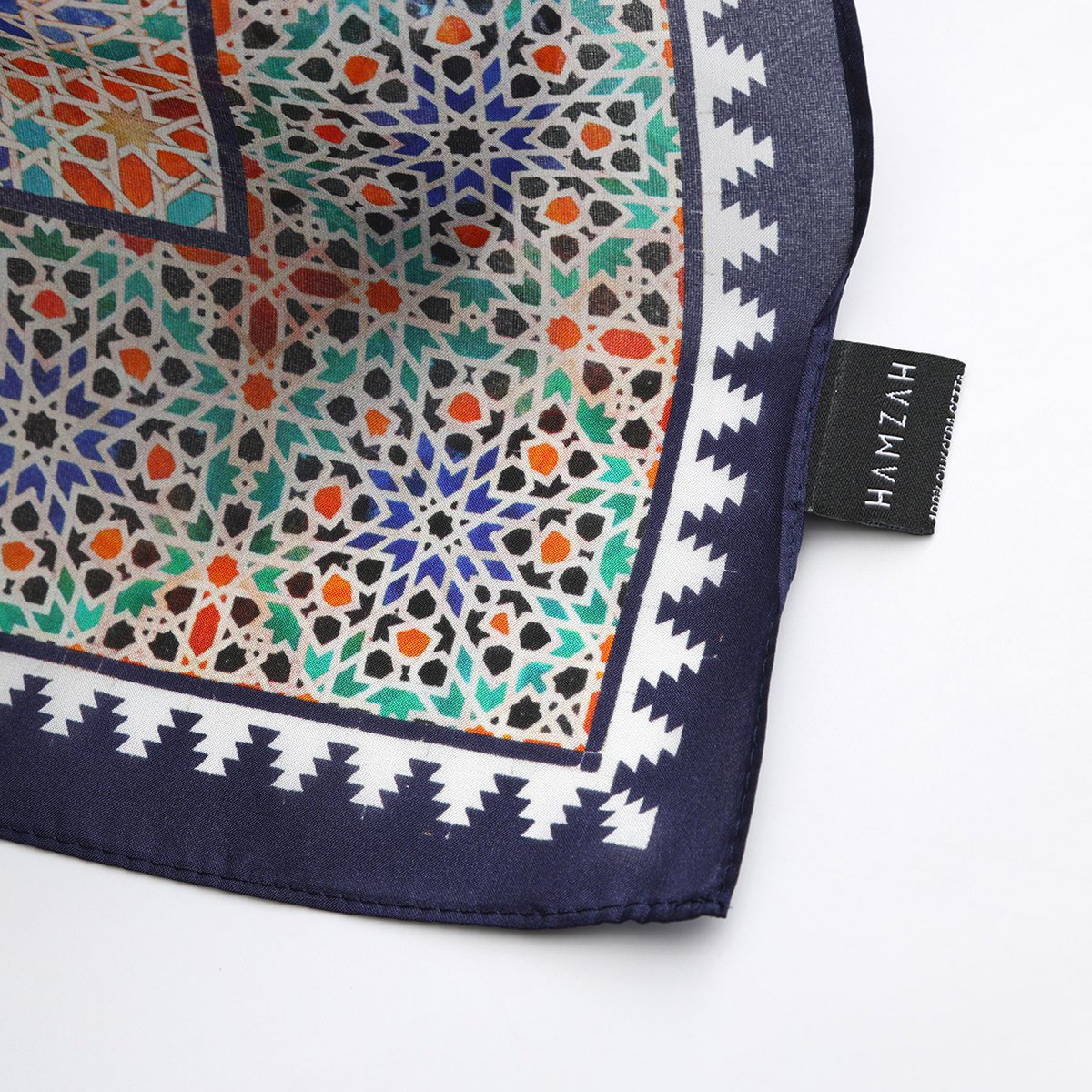 Square Scarf Blue Madiya