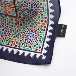 Square Scarf Blue Madiya