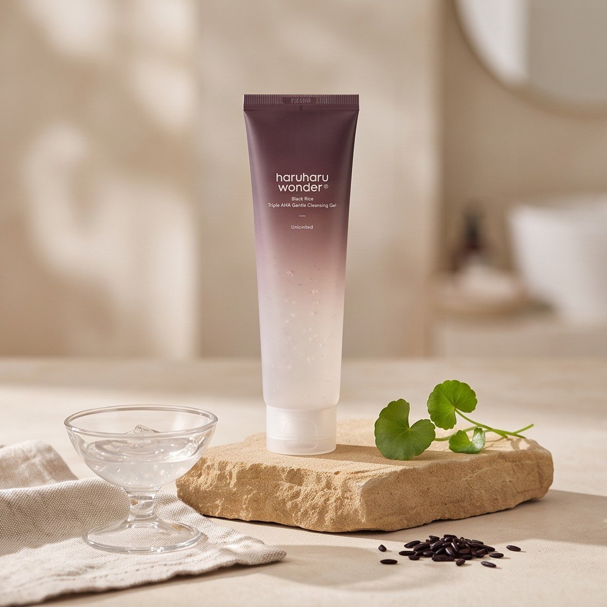 Haruharu Wonder – Black Rice Triple AHA Gentle Cleansing Gel