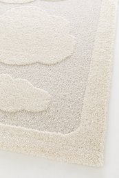 Tapis enfant avec effet relief NUAGES