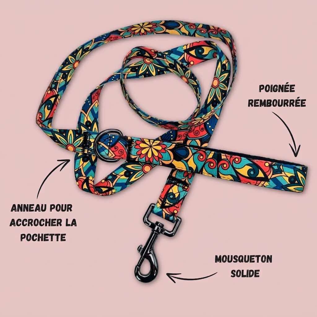 Mandala dog leash