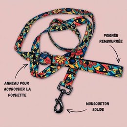 Mandala dog leash