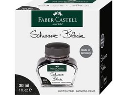 Fountain pen ink FC black bottle 30 ml erasable
