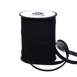 Decorative ribbon - Velvet - 10mm - 150m - black