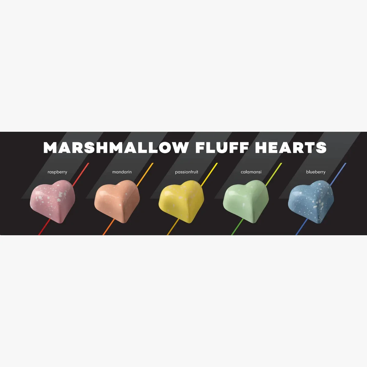 Chocolate Bonbons - Mashmallows - Love Collection  (10pcs)
