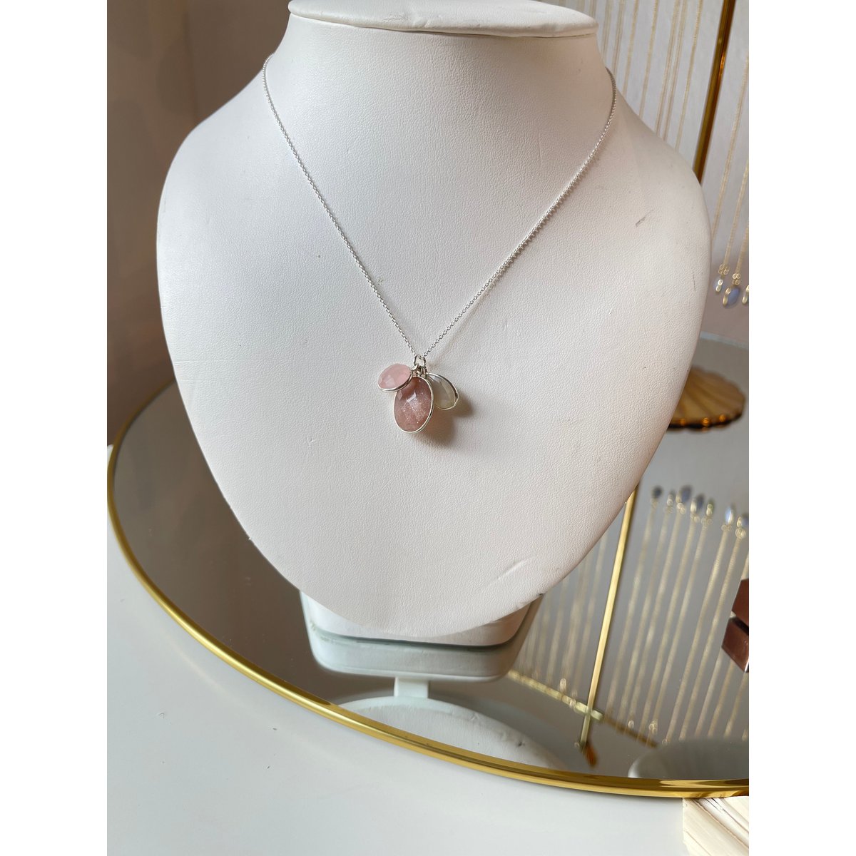 Collier 3 Bonbons Pastel