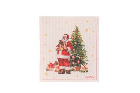 Geschirrtuch Happy Santa 17x20 cm Isabelle Rose