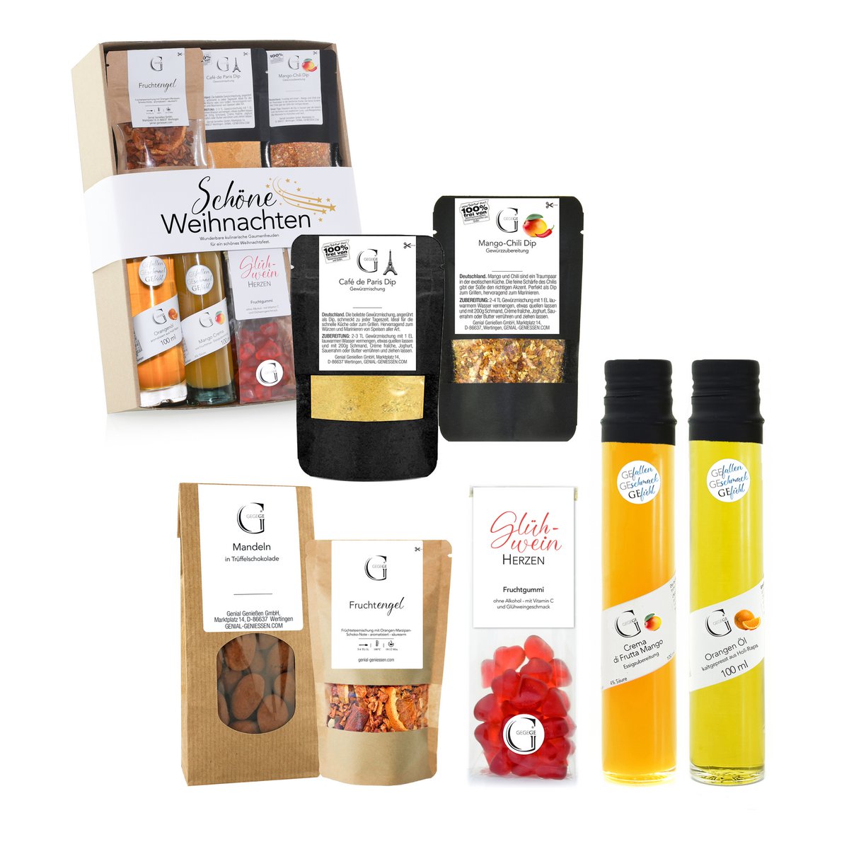 Merry Christmas – gift set - without alcohol