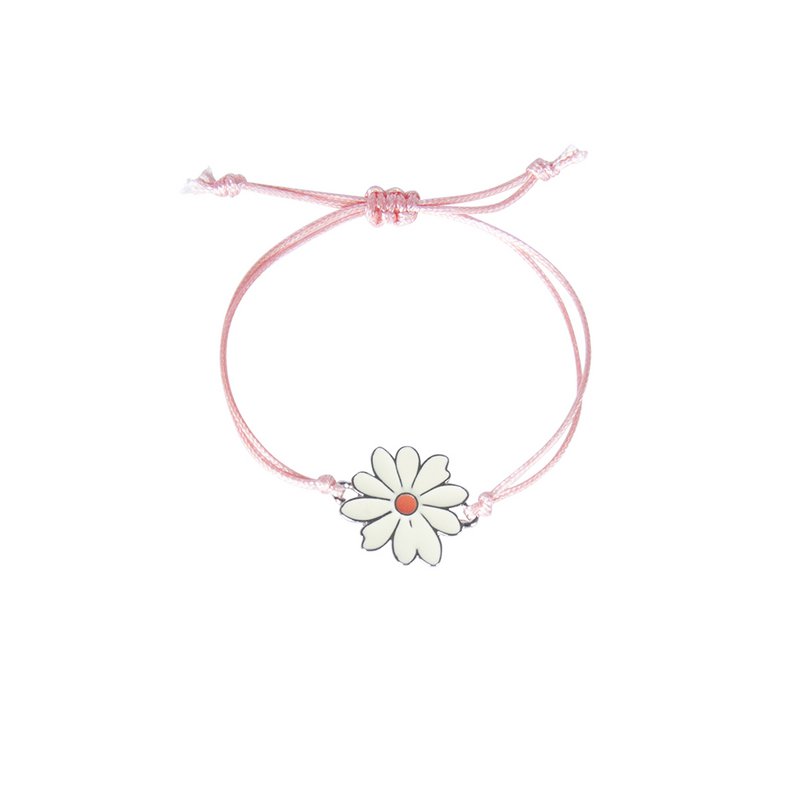Armband Bloem Wit