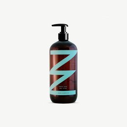 Nordic Musk scented body lotion with moisturizing formula. Contains natural ingredients for soft, hydrated skin.