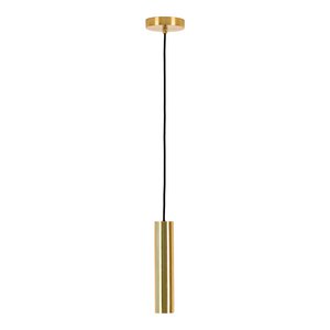 Paris Pendant - Brass, Steel, 6x6x28 cm