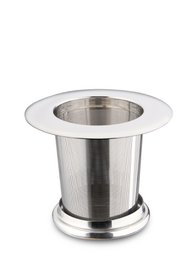 Theefilter met brede rand