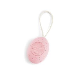 Oval soap on rope Rose 200g
