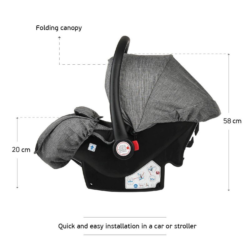 Kinderwagen FONTANA 3 in 1