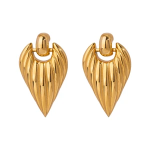 LOUIZ Gold Statement Oorbellen