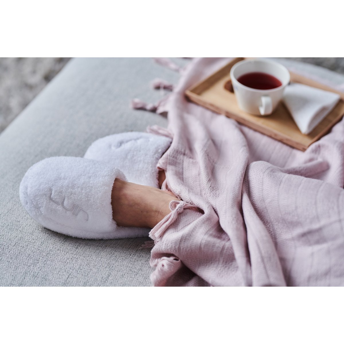 Kuschelige Badepantoffeln S/M (37-40) – 5 Farben