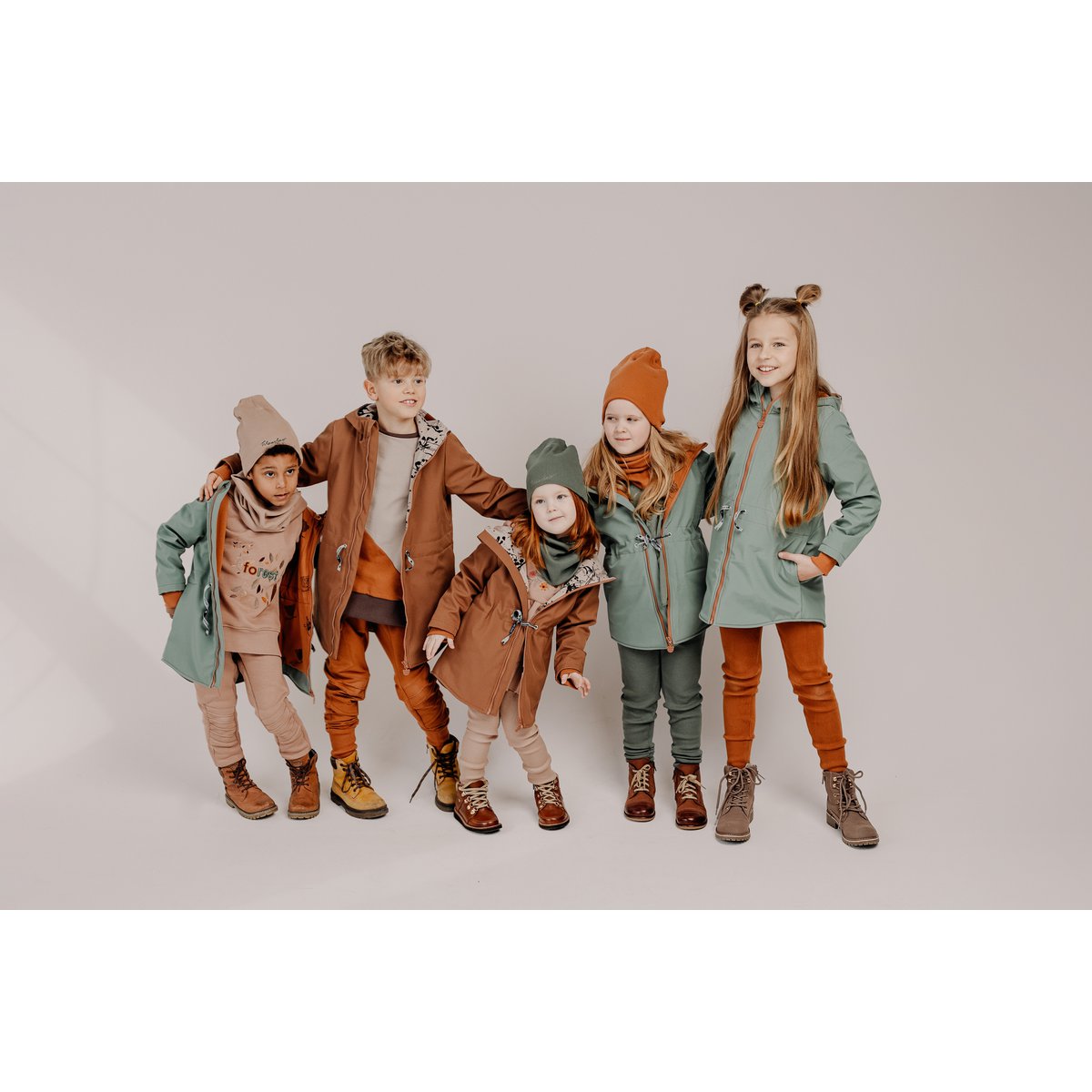 Kinder RIB-Hose Karamell