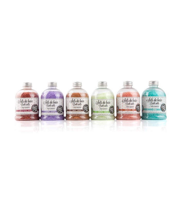 Sali da bagno della Camargue. Profumo di latte d'asina. 350 g