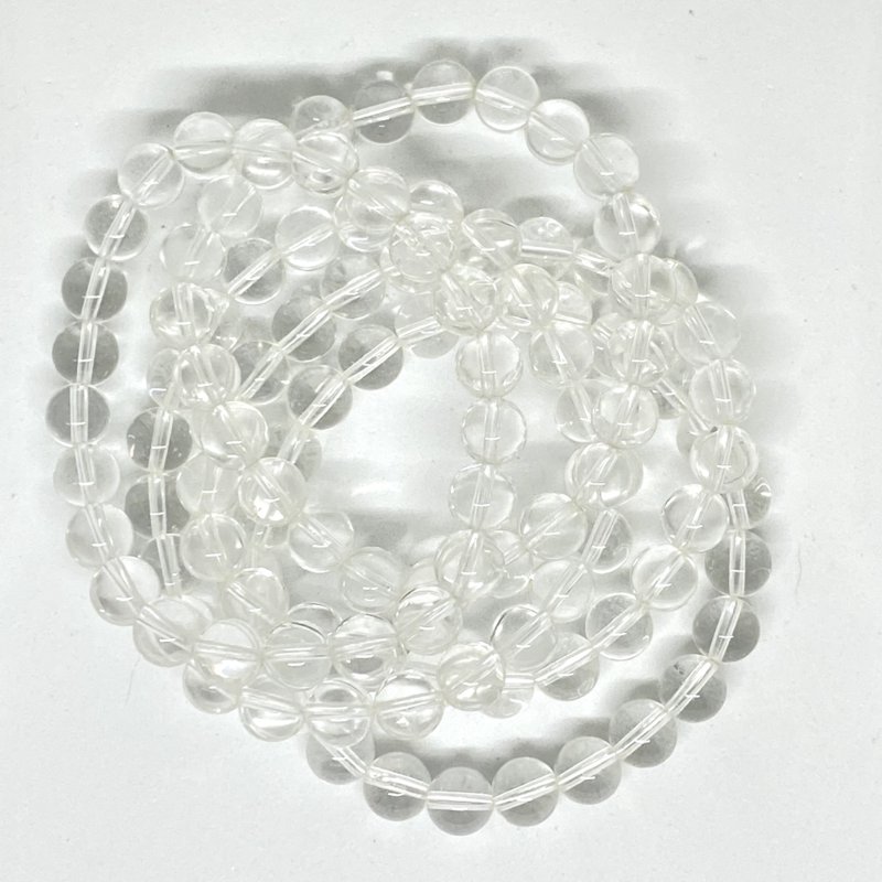 Cristal de roca - Pulsera de litoterapia