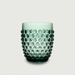  Arca Dotted Aqua - Acrylic Drinking Cup 350ml - Green - Sustainable, Lightweight, Unbreakable, Ideal for the Garden, Picnic, Playful Look

This acrylic drinking cup features a dotted, textured design in a vibrant green color. It is a sustainable, lightweight, and unbreakable option, making it ideal for use in the garden, on a picnic, or anywhere you want a playful, stylish look.