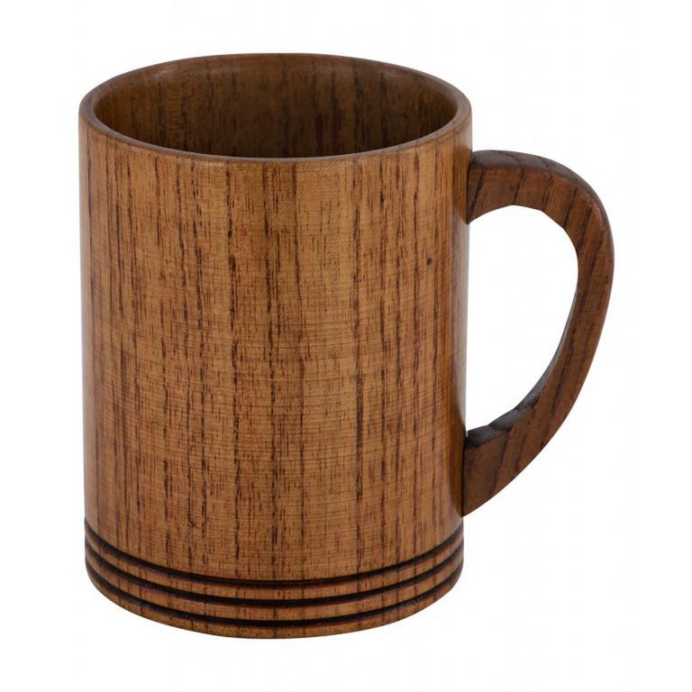 Handmade Japanese Wooden Beer Mug