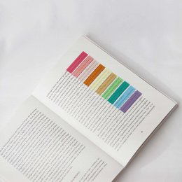 Prism Garden | Transparent Sticky Notes by Ordinate | Aesthetic Book Annotation Tabs | Minimal Desk Productivity Tool for Calm & Creative Workspaces