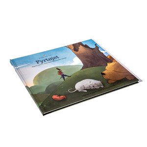 EN/DK - Illustrated Fairytale Children's Book - The Tinderbox - H.C. Andersen