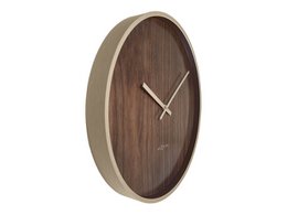 Zegar ścienny NeXtime Oslo Large 50 cm brązowy