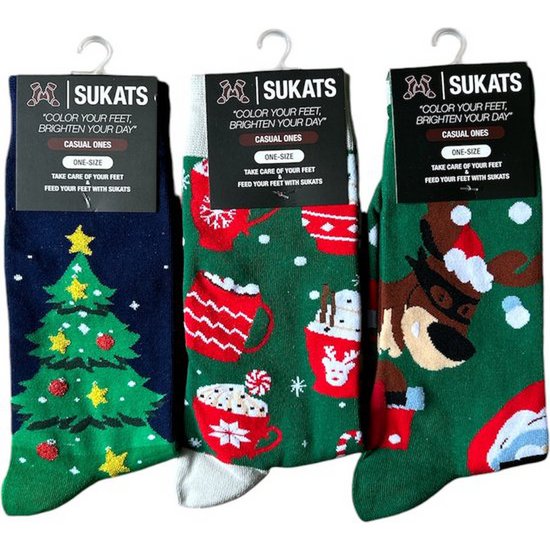One-size Kerst C 3 paar