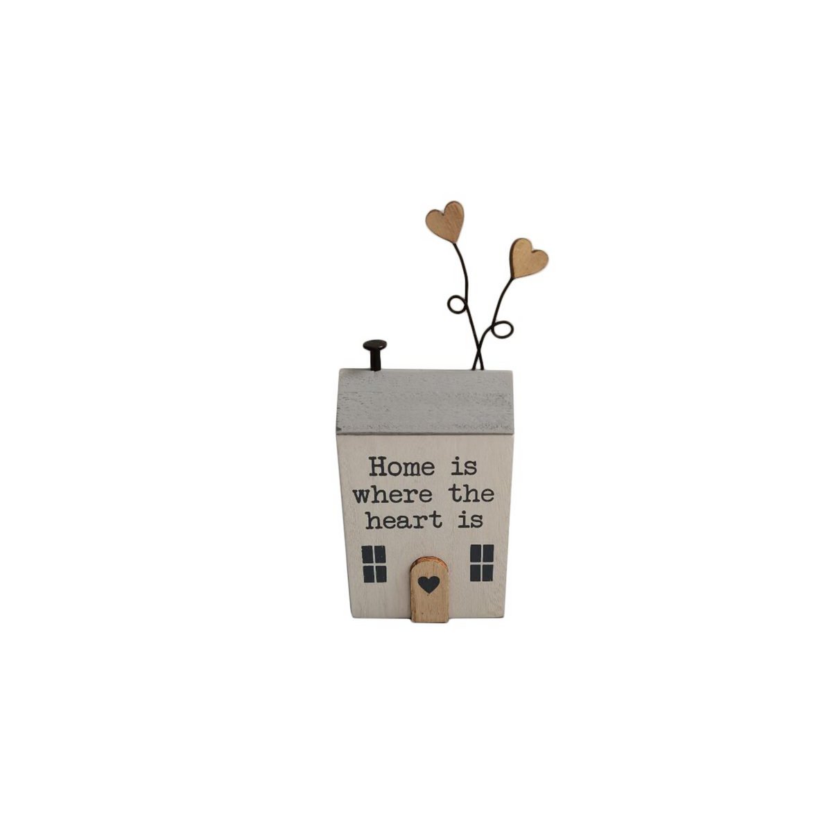 Casa de madera Home 7x4,3x17 cm Isabelle Rose