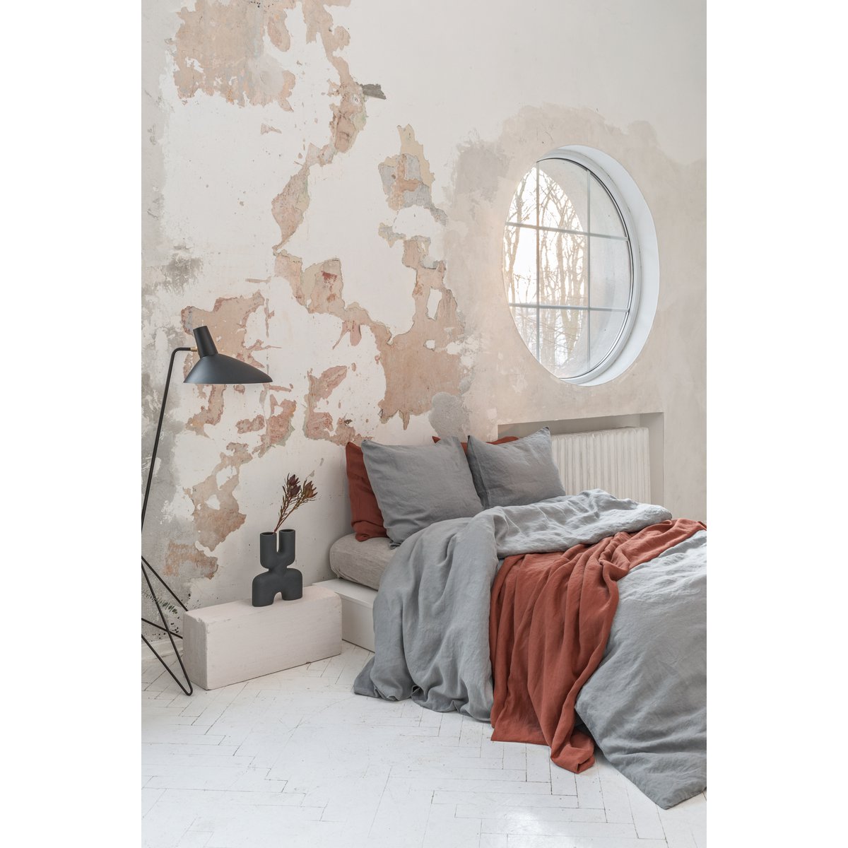 Linen bedding set / Mist