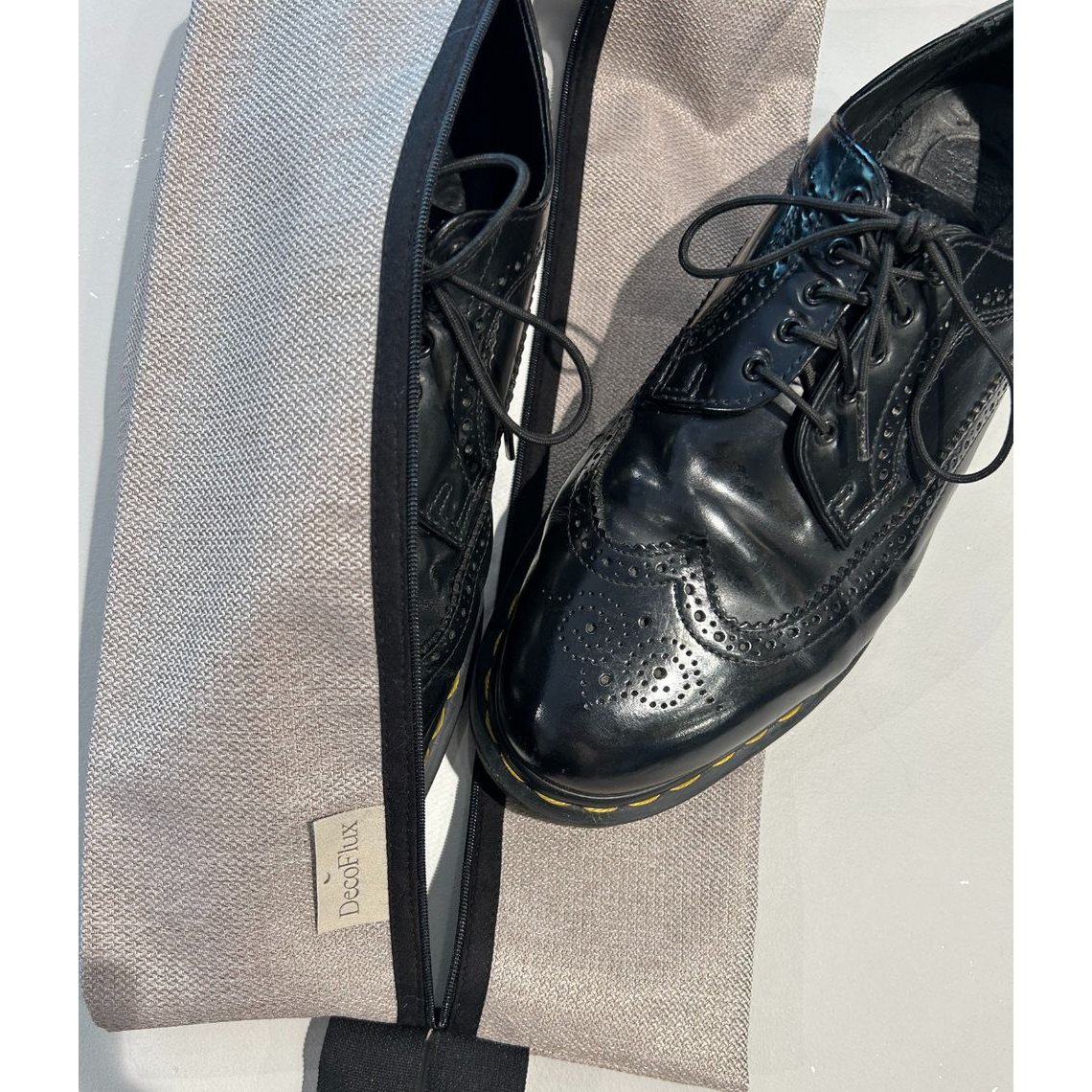 Shoe bag Almond