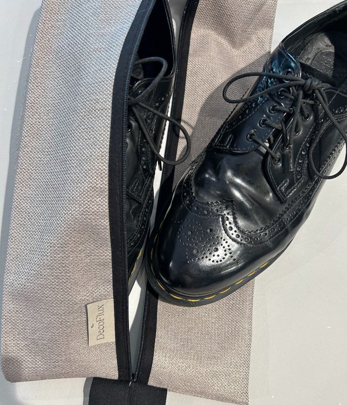 Shoe bag Almond