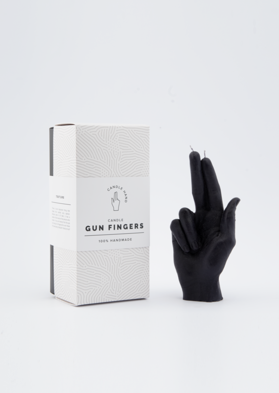 Vela Gun Fingers Negra