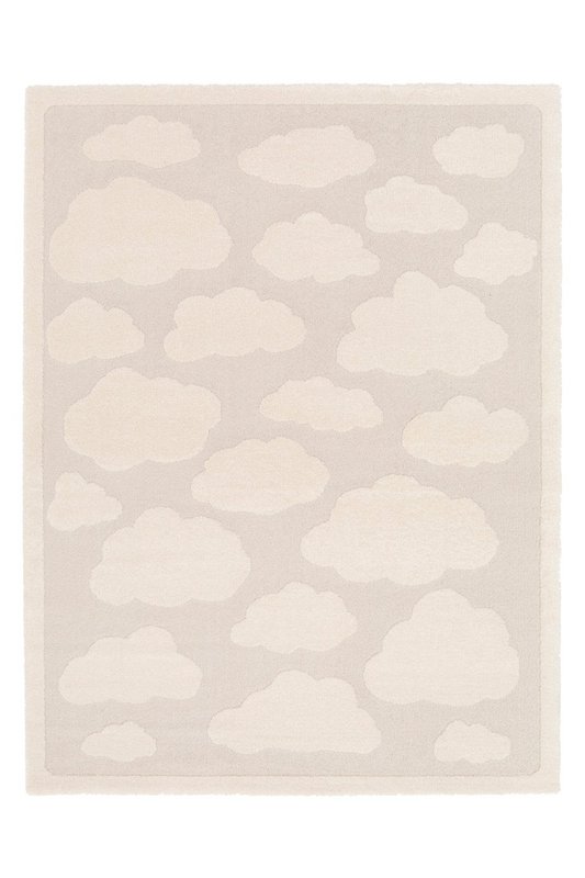 Tapis enfant avec effet relief NUAGES