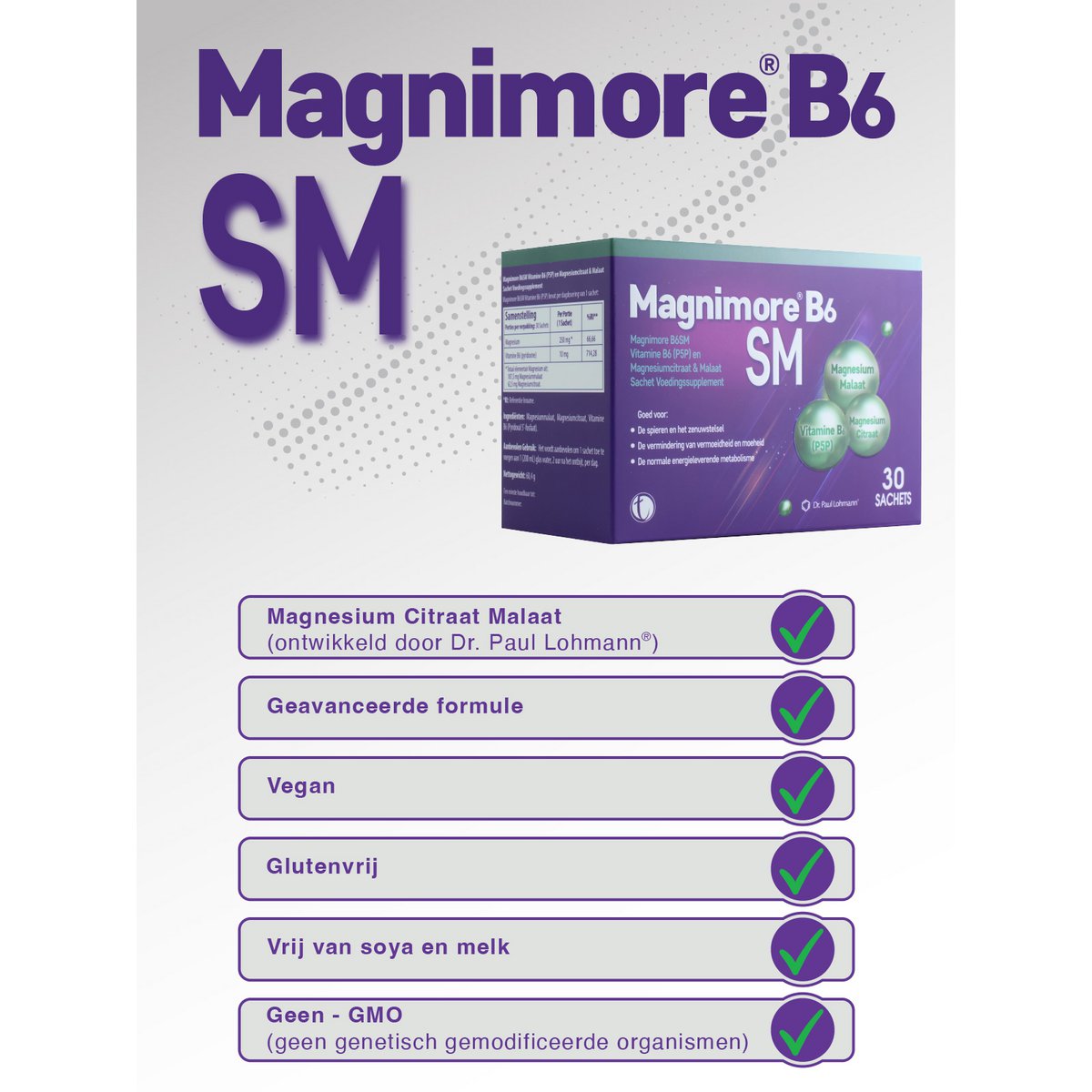 Magnimore SM B6 | Magnesiumpräparat