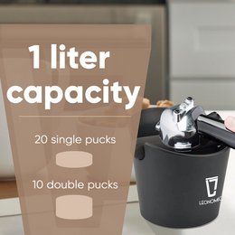 Black Knock Box - 1L kapacitet