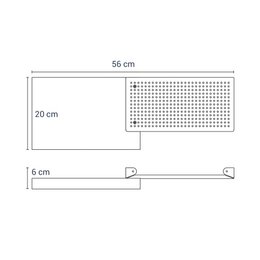 Scaffale WOUPS bianco