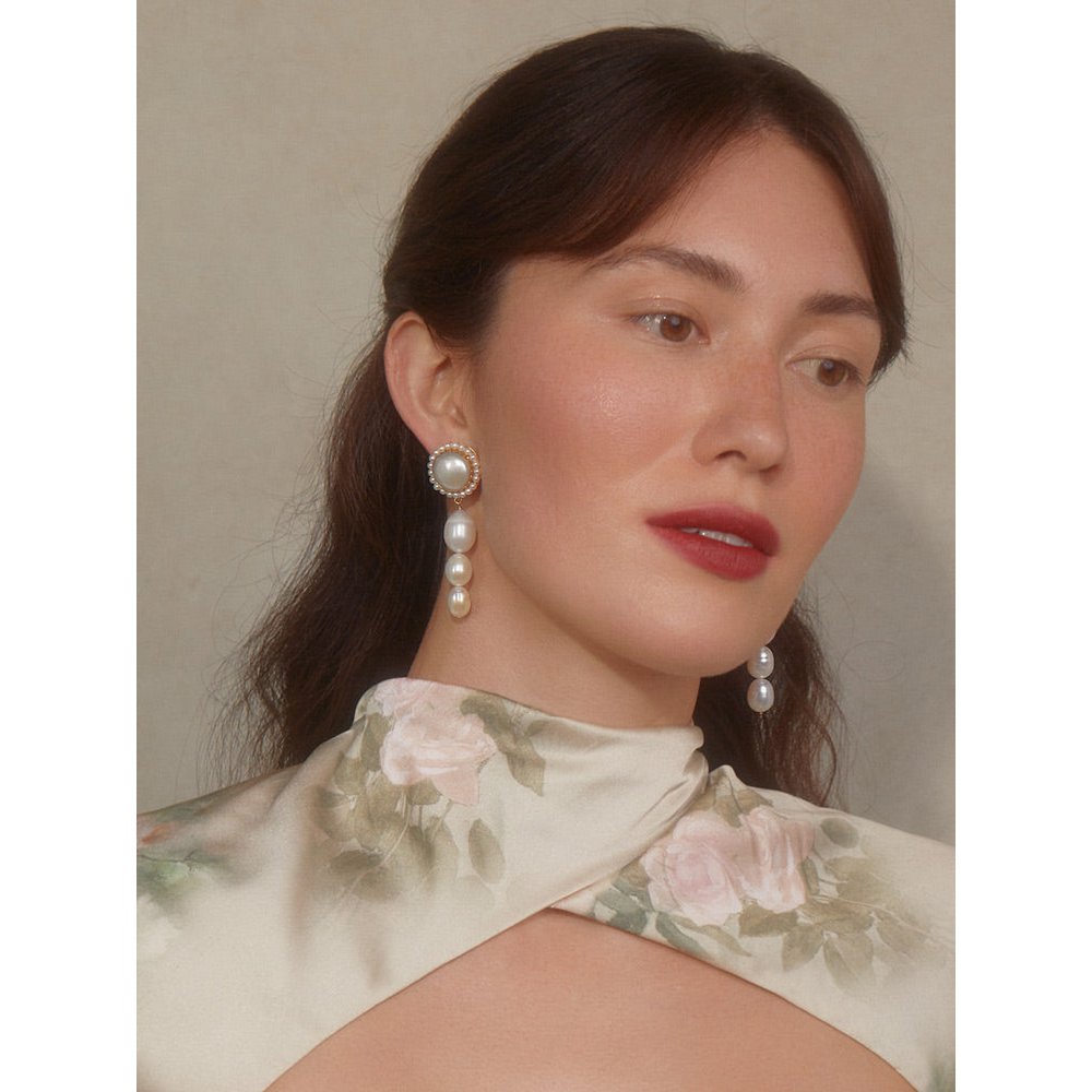 Bianca Pearl Earrings
