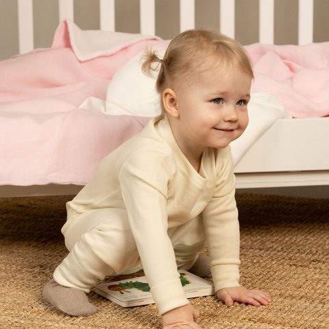 Baby's 160 lange mouw en 2-delige bodem