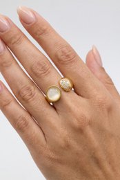 Bague en acier inoxydable ajustable