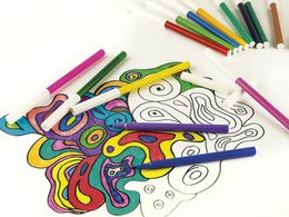 Felt-tip pen EFA washable in 20 colours.