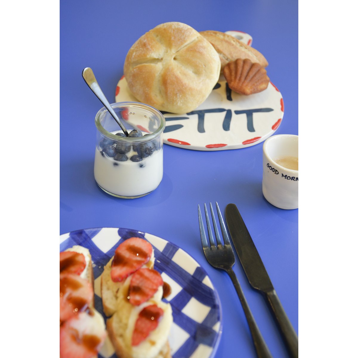 Słowa ceramiczna deska do krojenia „Bon Appetit”